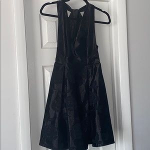 Top Shop Black Cocktail Dress Size 8